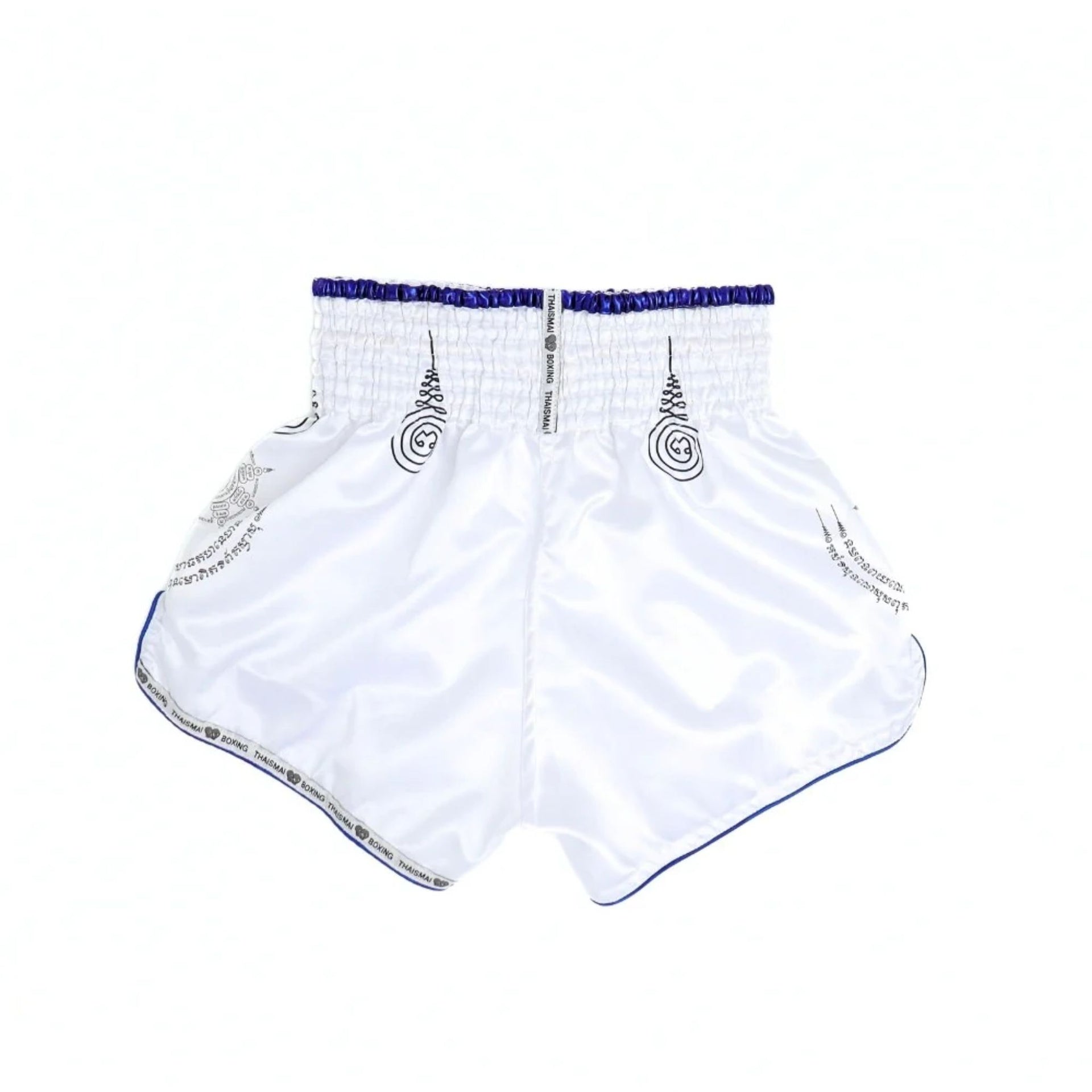 Thaismai Shorts Sak Yant White