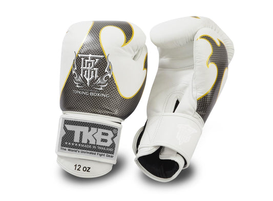 Top King Boxing – Empower Creativity White/Silver      TKBGEM01