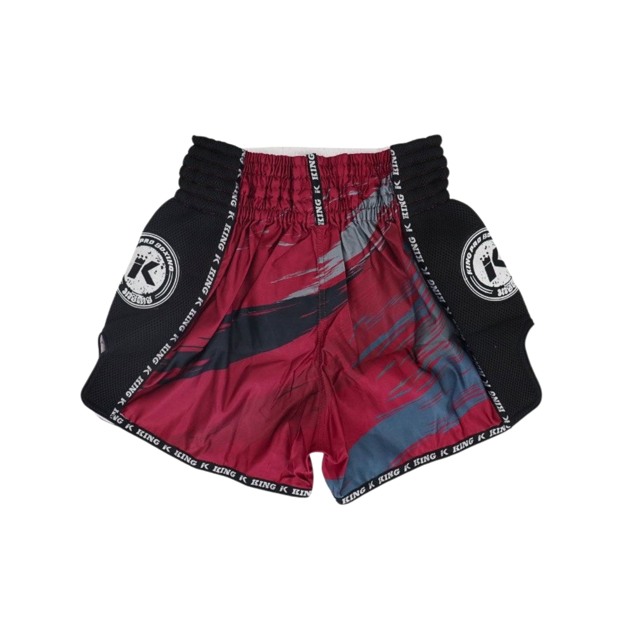 King Pro Boxing Shorts NEW WAVE Maroon