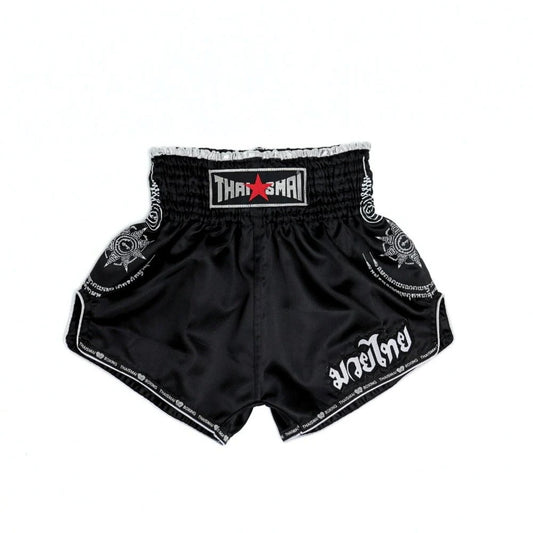 Thaismai Shorts Sak Yant Black