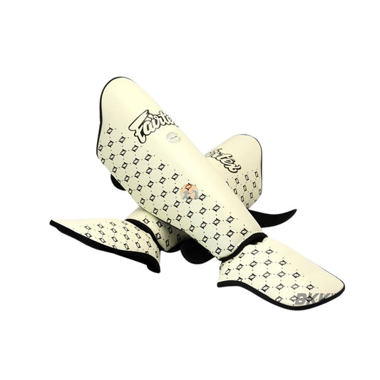 Fairtex Competition Shin Guards SP5 White