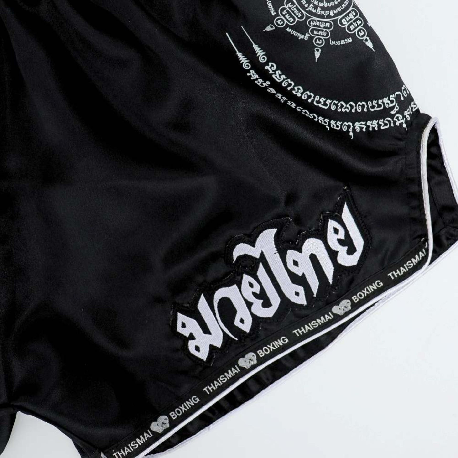 Thaismai Shorts Sak Yant Black