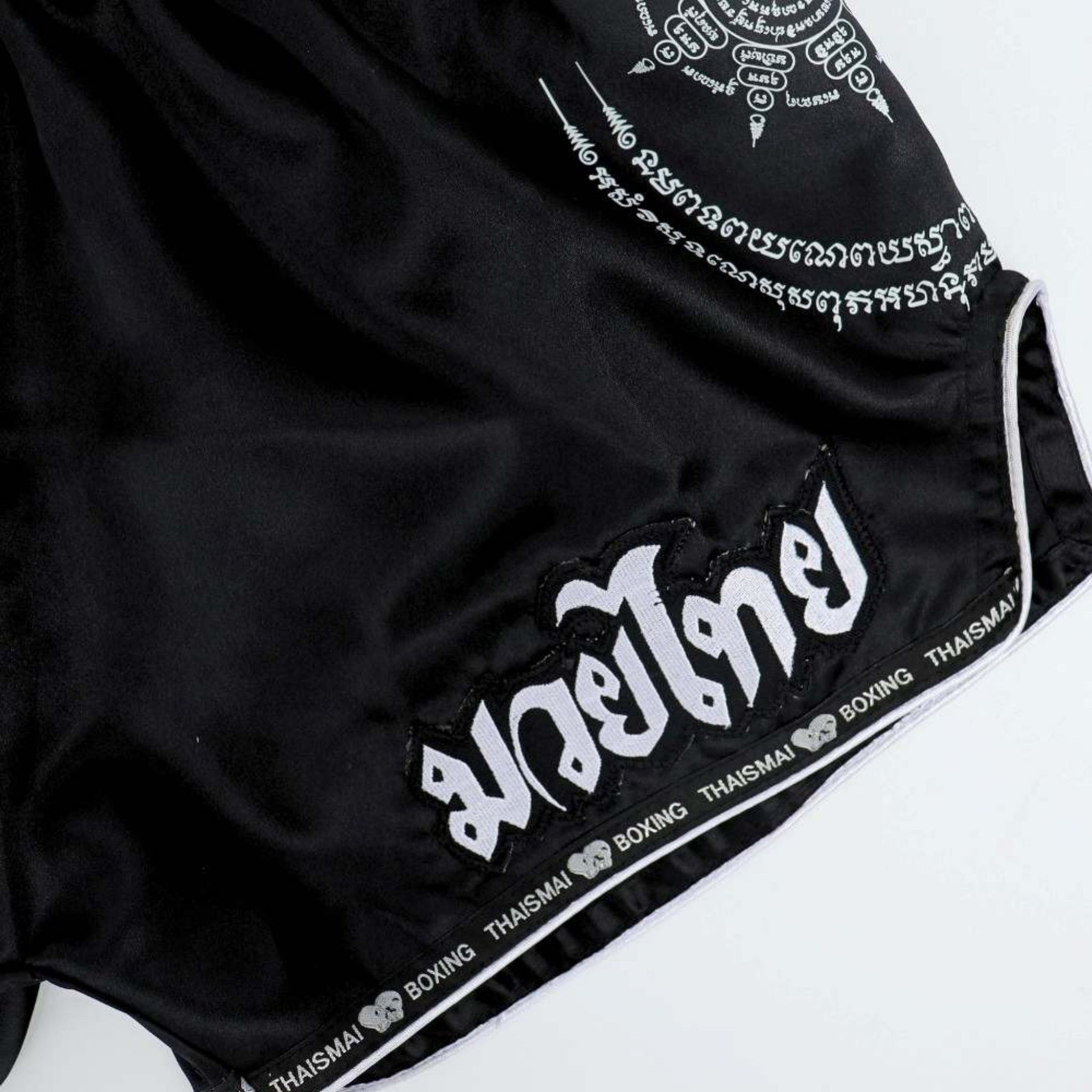 Thaismai Shorts Sak Yant Black
