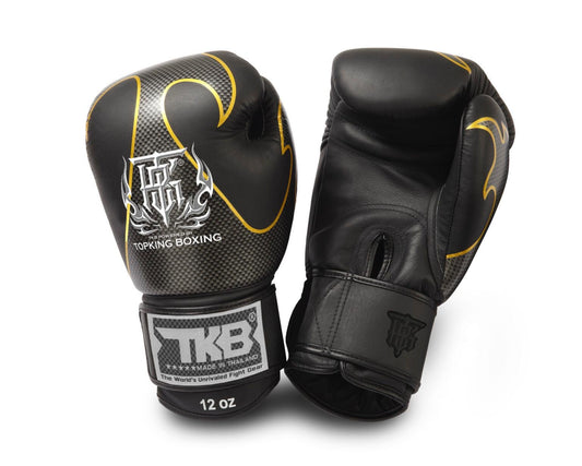 Top King Boxing – Empower Creativity Black/Silver      TKBGEM01