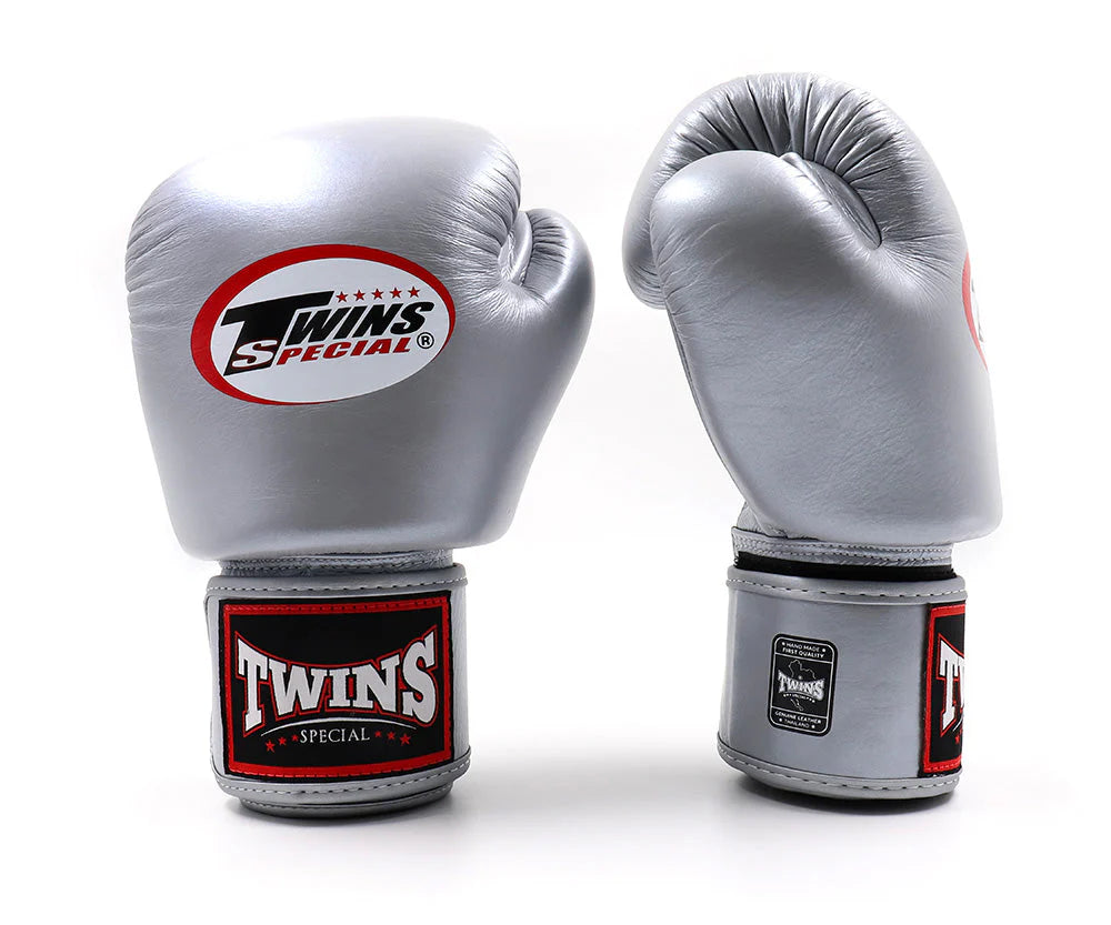 Twins Special Boxing Gloves - BGVL3 - Silver