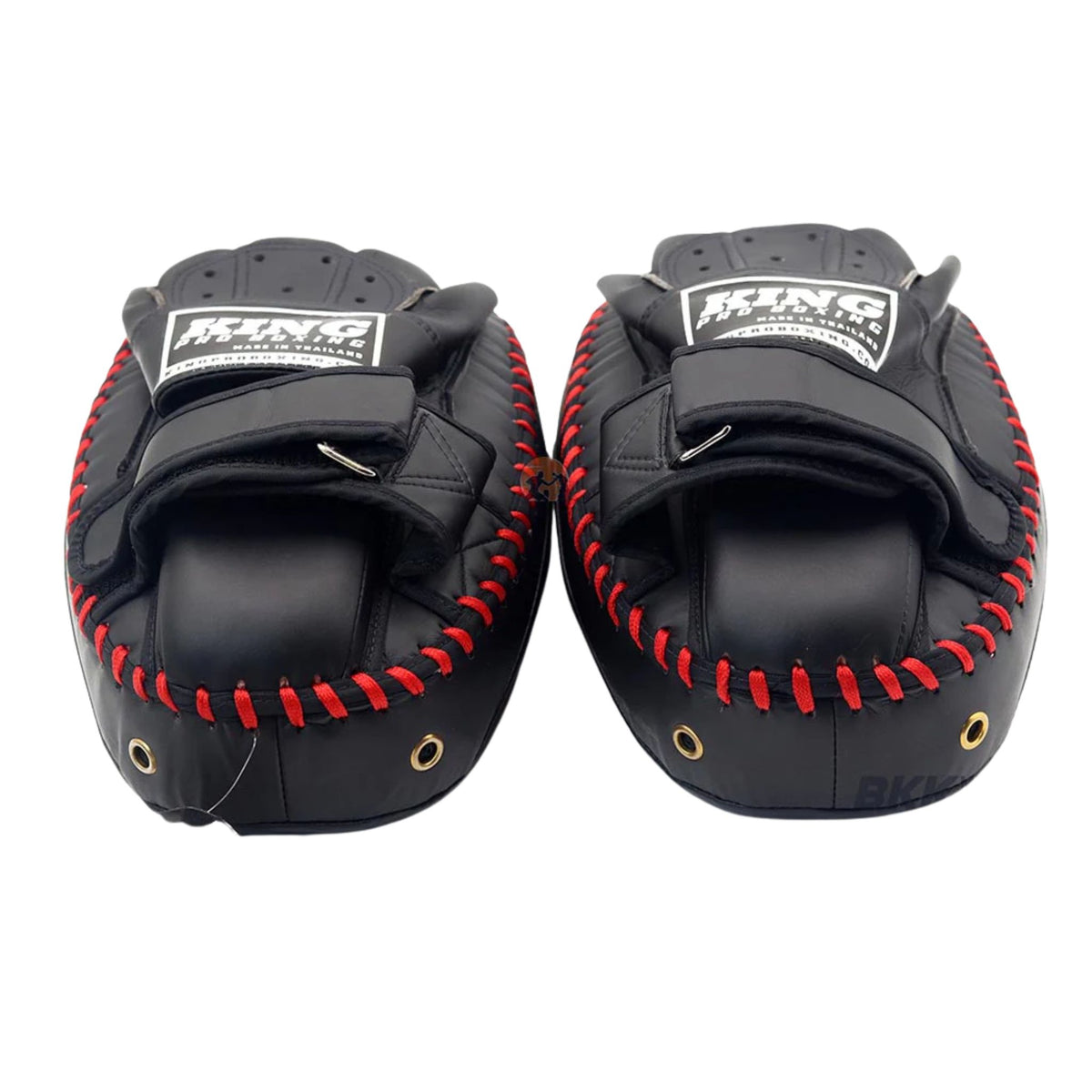 King Pro Kick Pads Single Strap Black