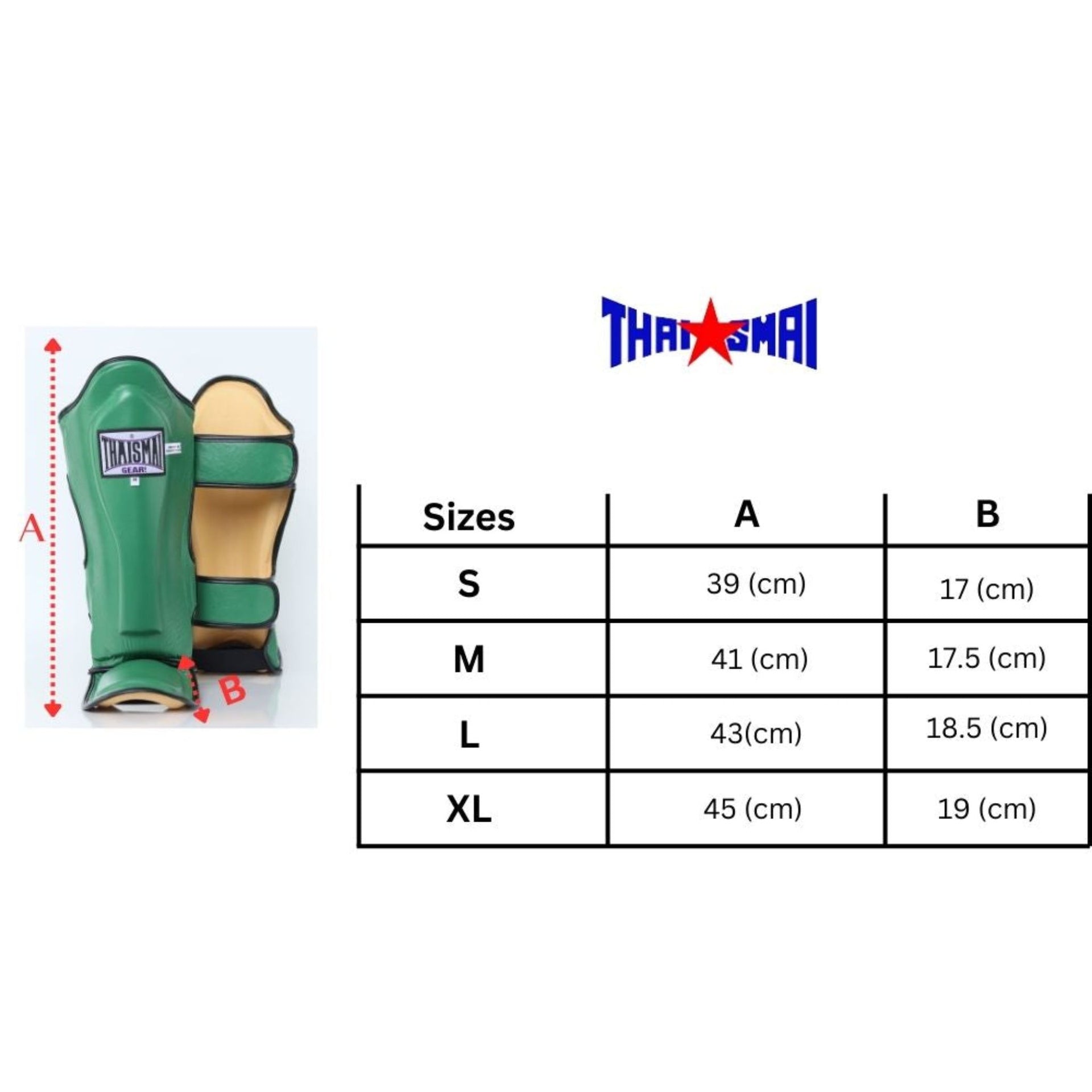 Thaismai Shin Guards Black