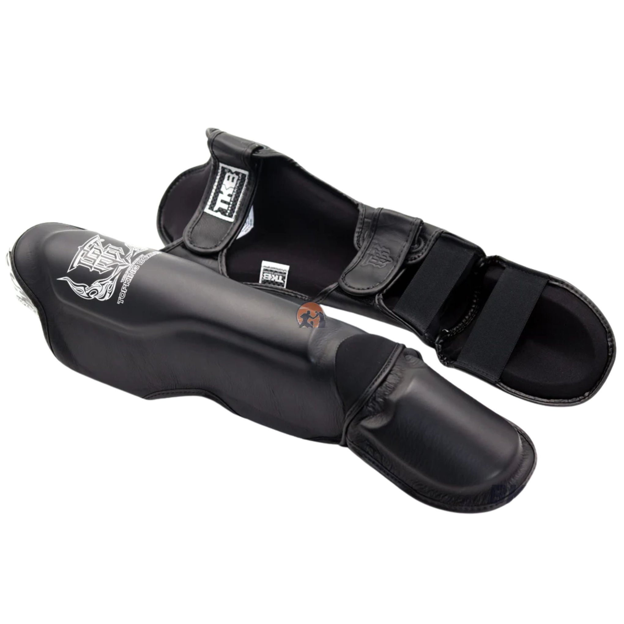 Top King Shin Guards TKSGP-GL Pro Black