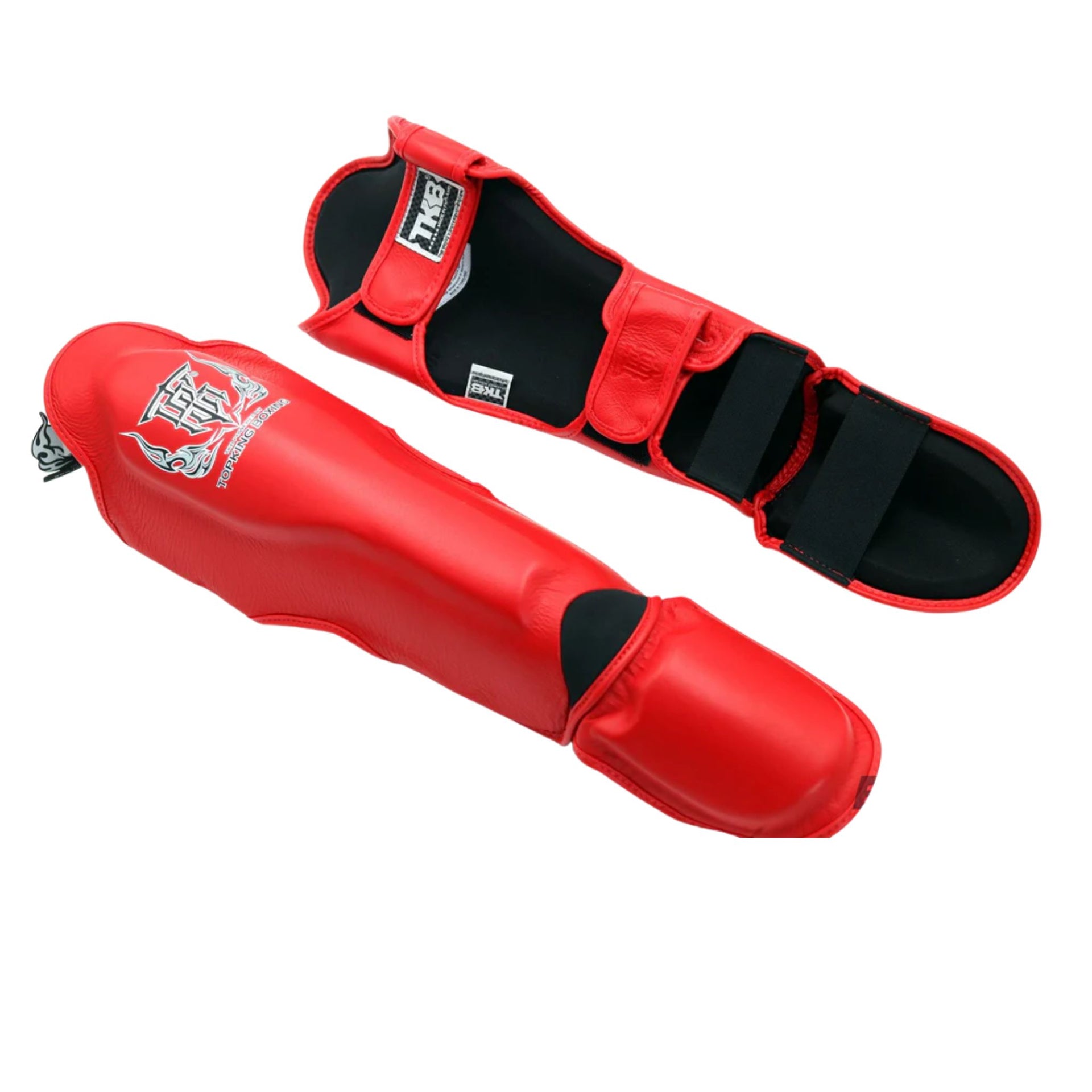 Top King Shin Guards TKSGP-GL Pro Red