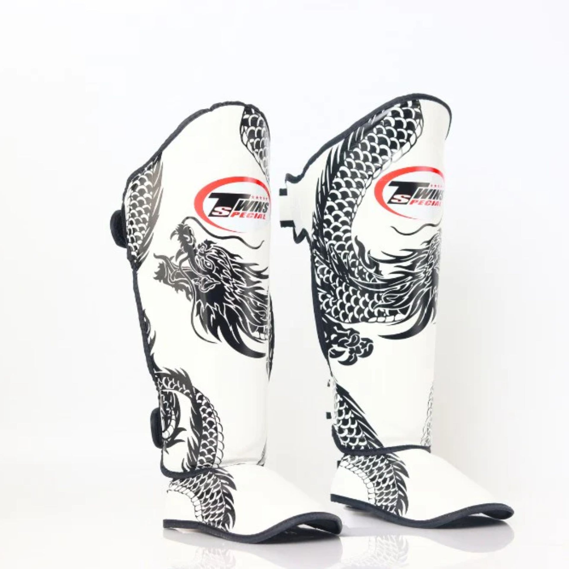 Twins Special Shin Guards FSGL10-49 Dragon Black/White