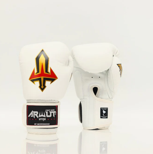Arwut Boxing Gloves BG1 White