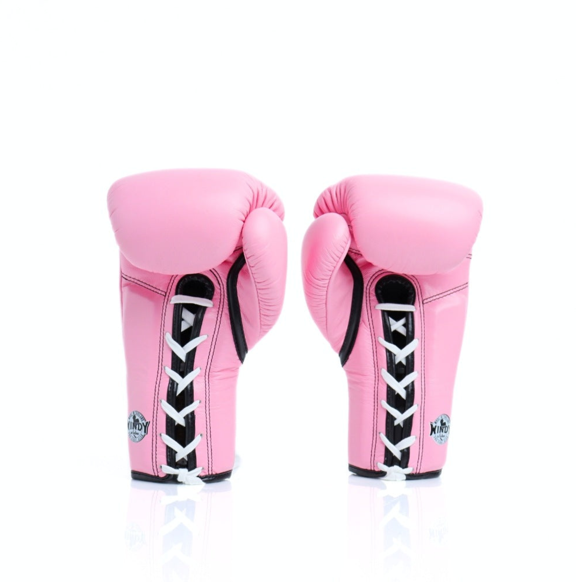Windy Lace-Up Boxing Gloves BGL Pink