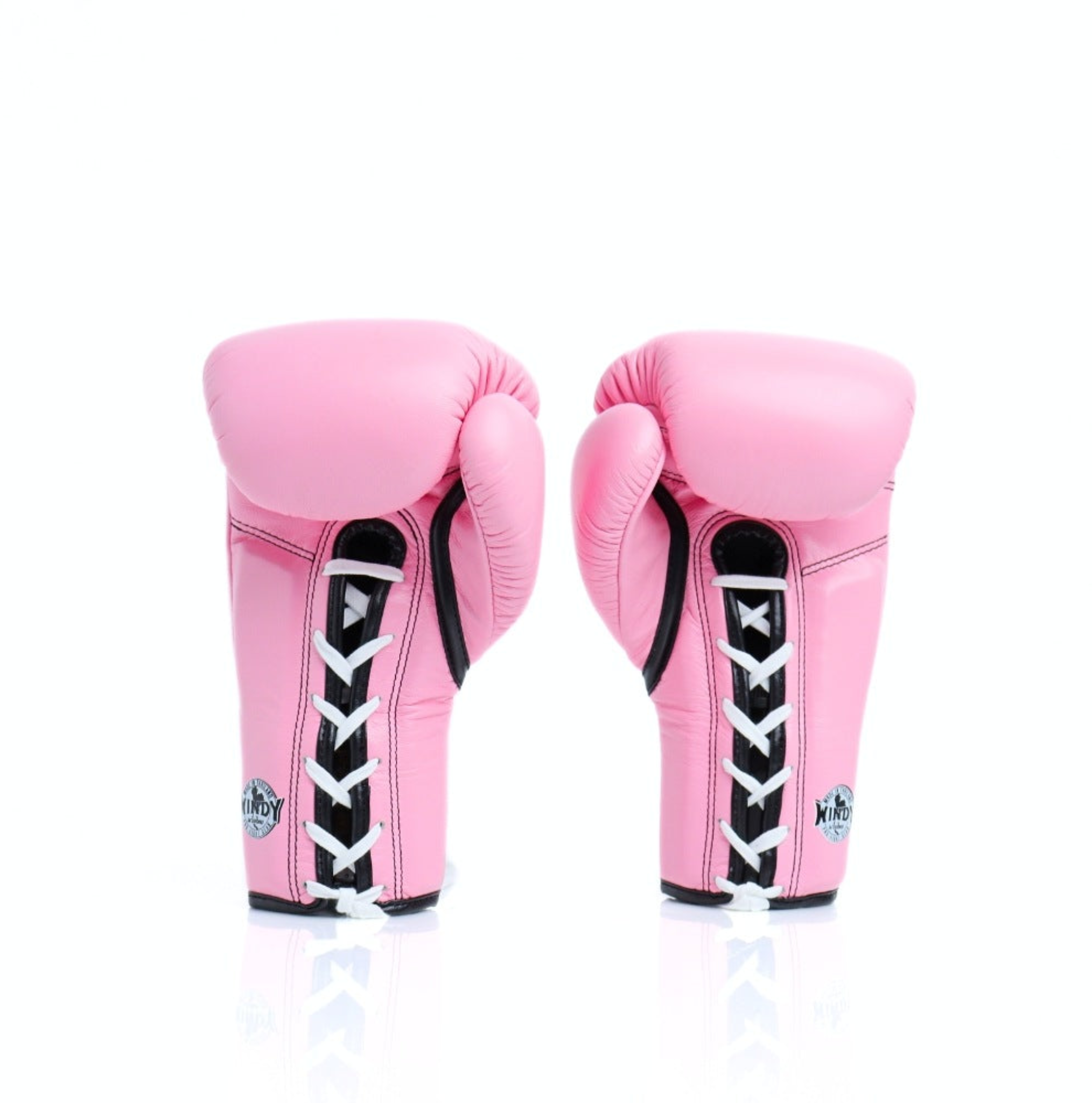 Windy Lace-Up Boxing Gloves BGL Pink