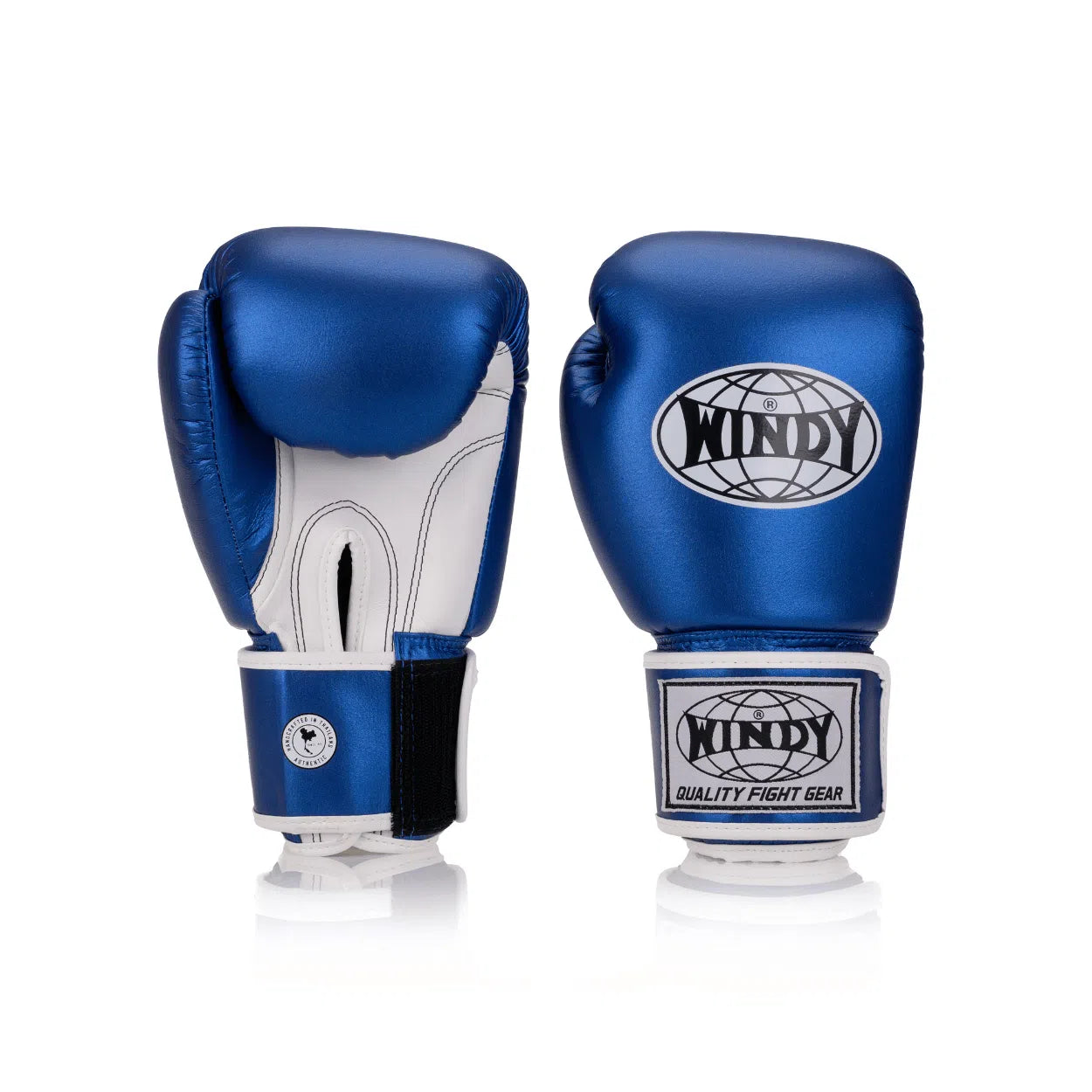 Windy Classic Microfiber Boxing Gloves - Blue