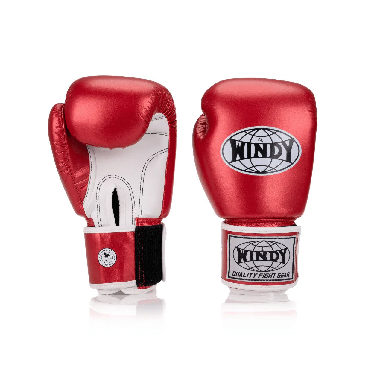Windy Classic Microfiber Boxing Gloves - Red