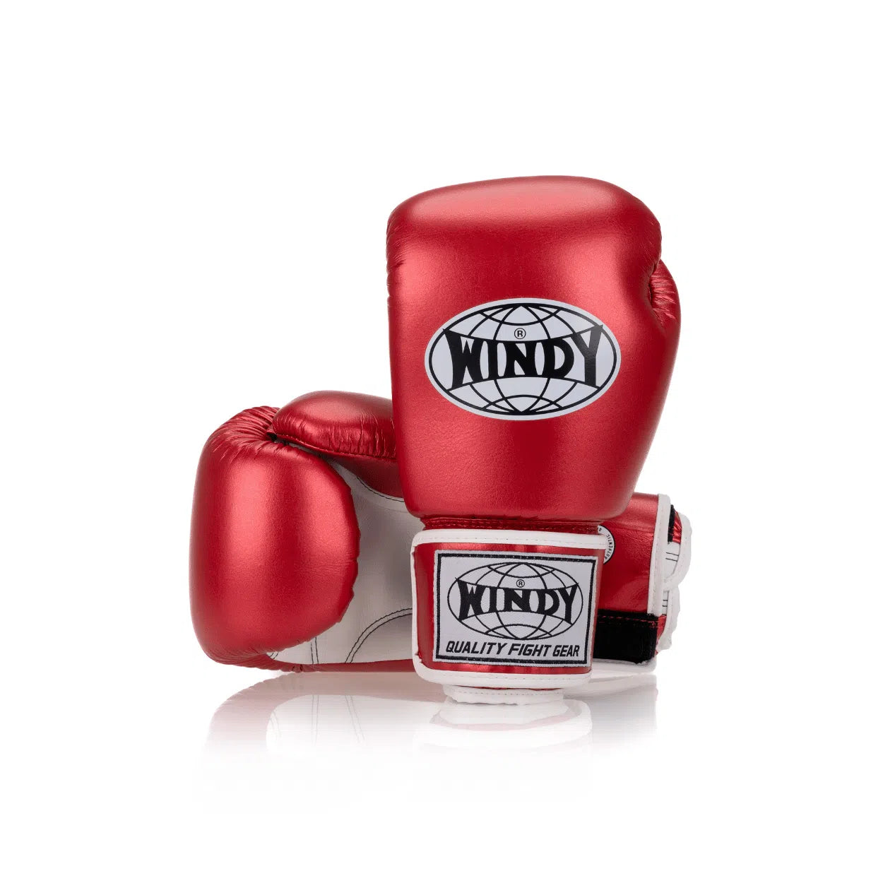 Windy Classic Microfiber Boxing Gloves - Red