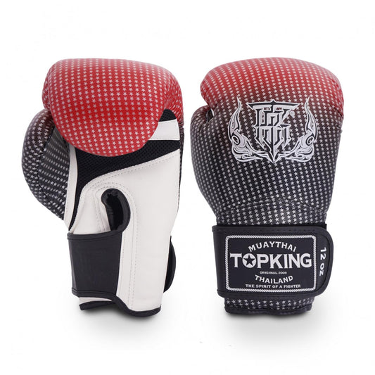 Top King Boxing Gloves – Super Star Red                           TKBGSS01