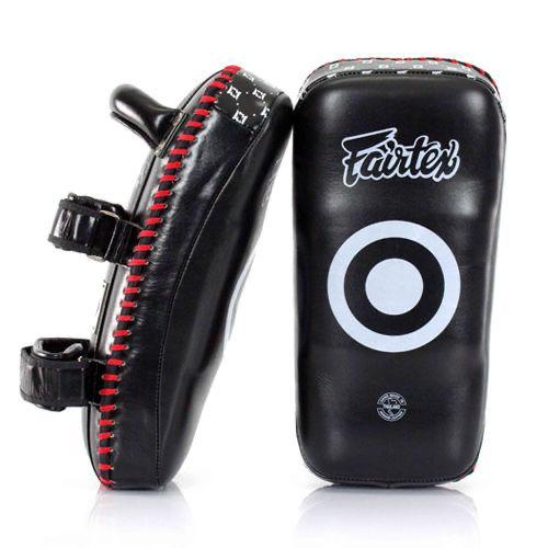 FAIRTEX SUPERIOR KICK PADS - BLACK AND WHITE - KPLS2