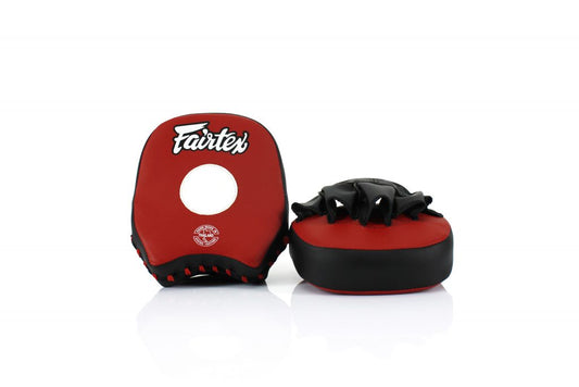 Fairtex Focus Mitts FMV14 - Black and red