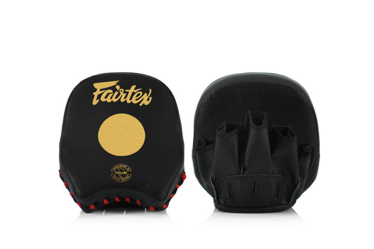 Fairtex Focous Mitts FMV14 - Black and Gold