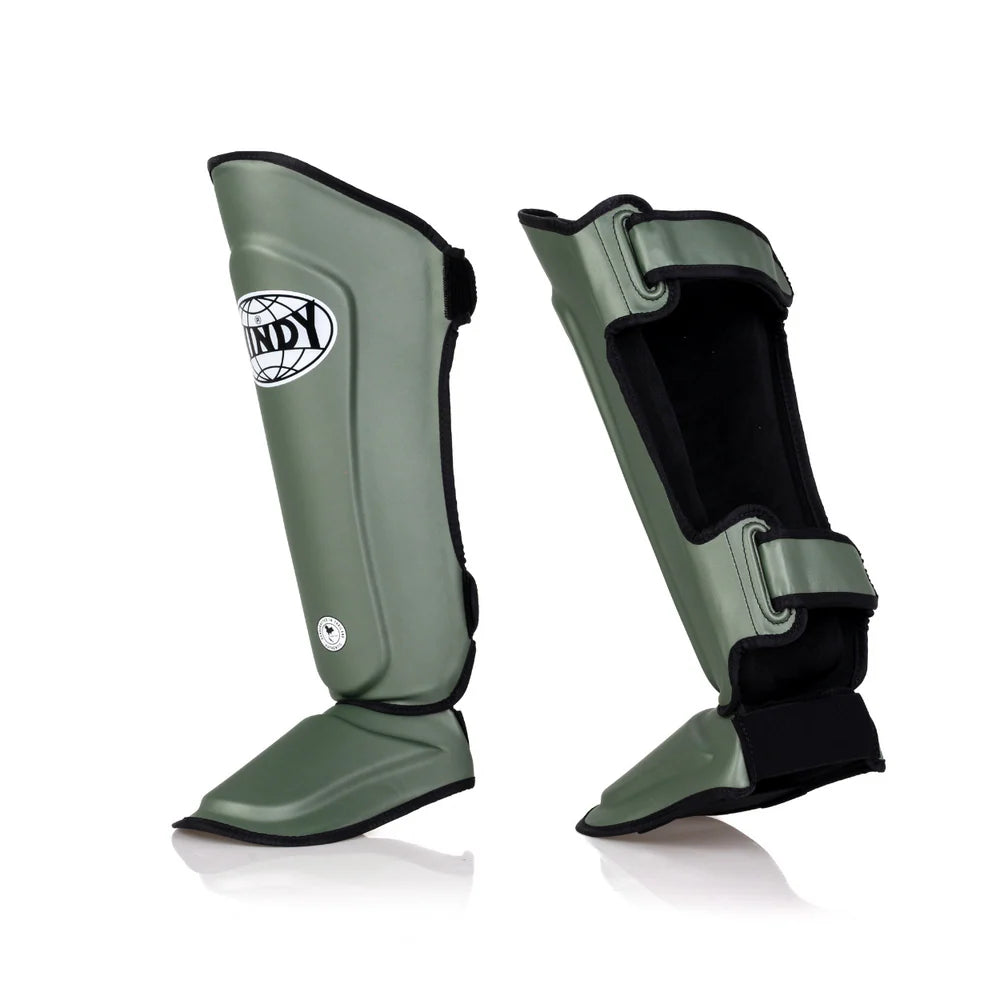 Windy Proline Shin Guards - Army Green