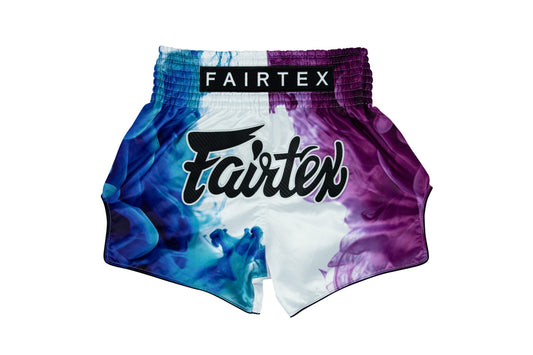 Fairtex Tech House (White)-Muay Thai Shorts-BS1950