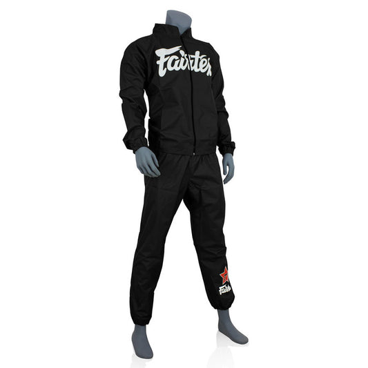 Fairtex Black & White Vinyl Training Sweatshirt VS3