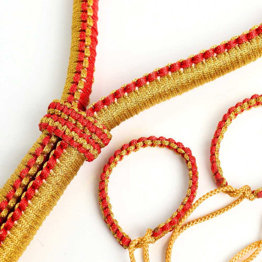 Muay Thai Mongkol Red/Gold