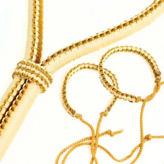 Muay Thai Mongkol Light Blue/Gold