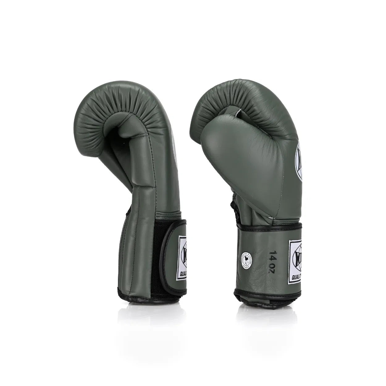 Windy Proline Leather Boxing Gloves - Army Green
