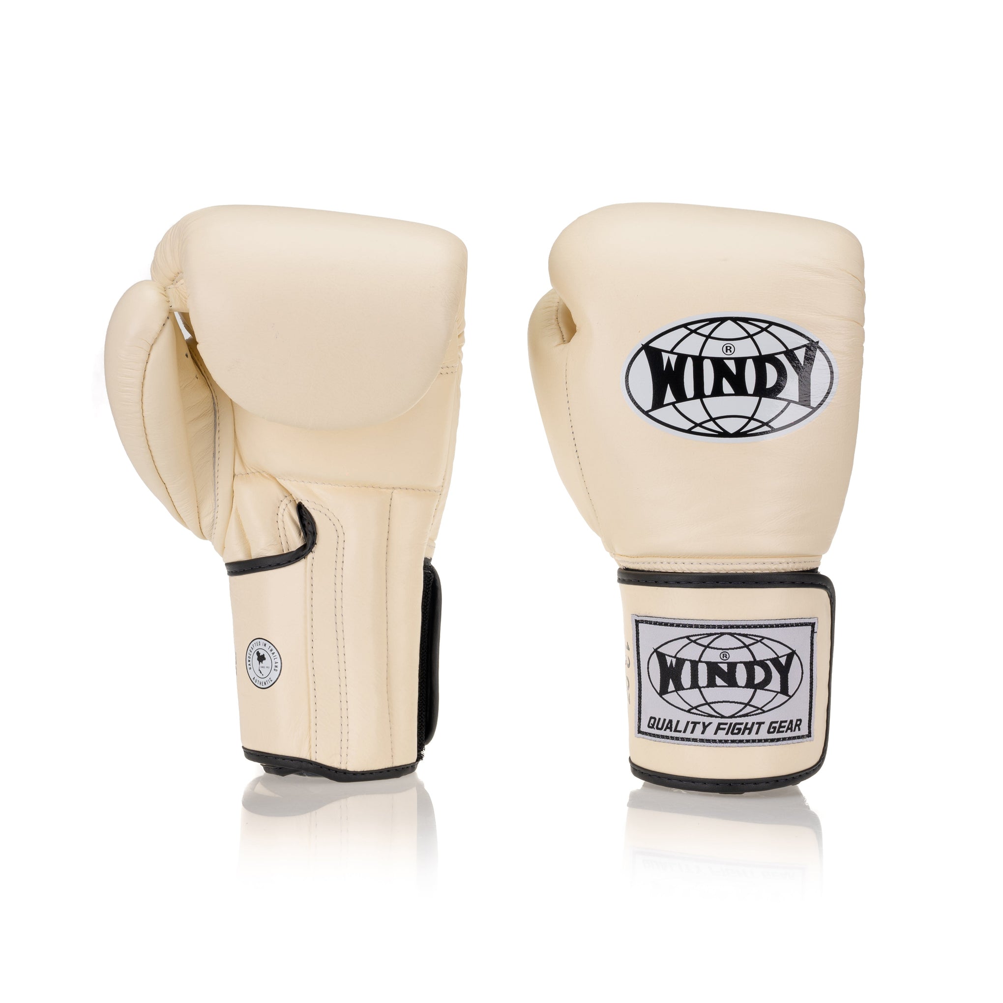 Windy Proline Leather Boxing Gloves - Beige