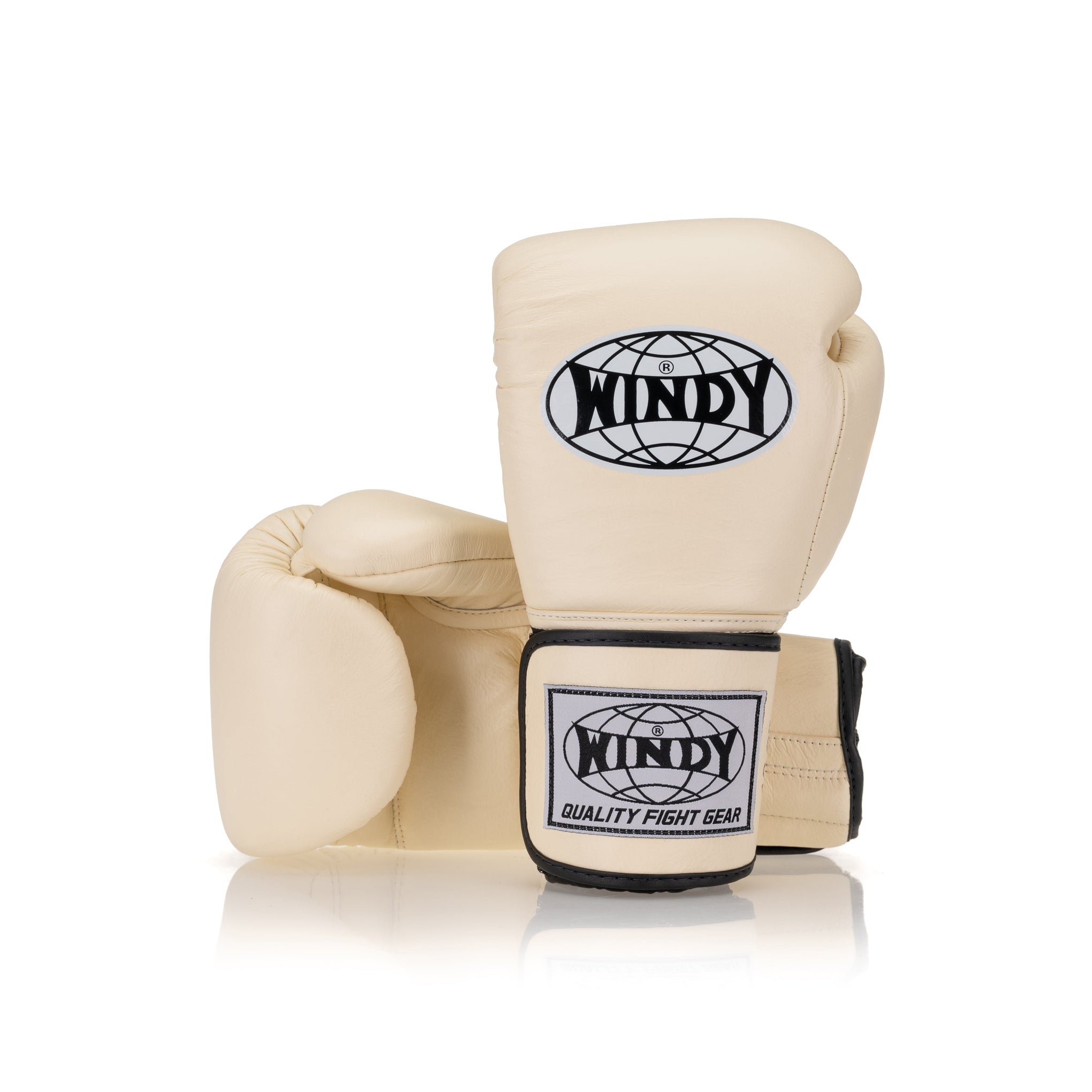 Windy Proline Leather Boxing Gloves - Beige