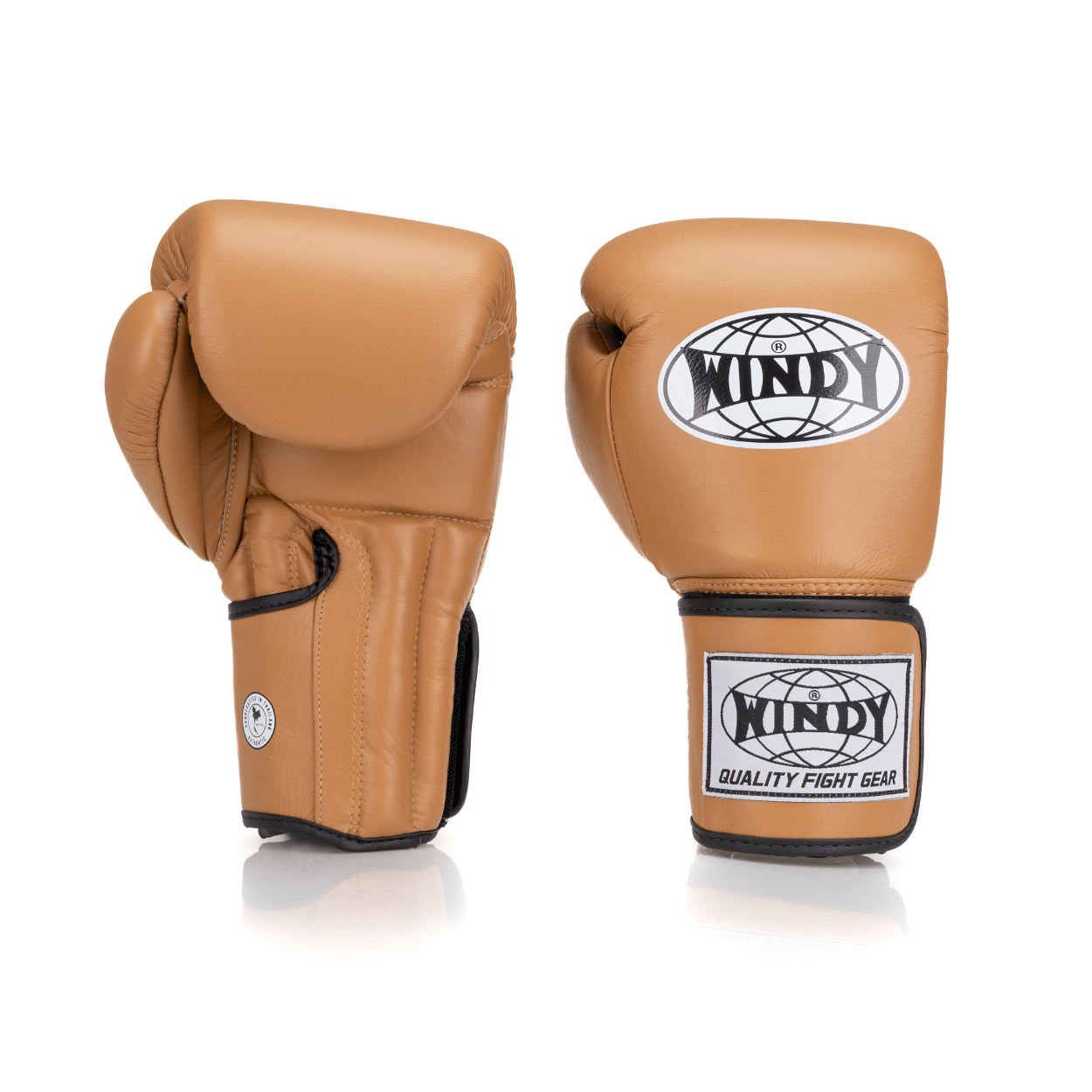 Windy Proline Leather Boxing Gloves - Brown