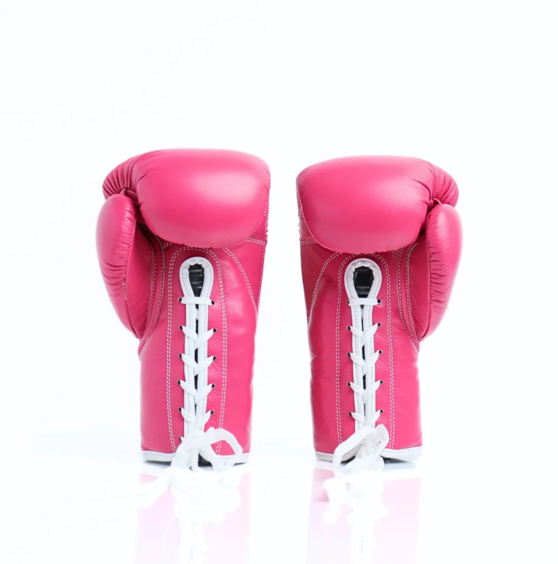 Thaismai Lace-Up Boxing Gloves Pink
