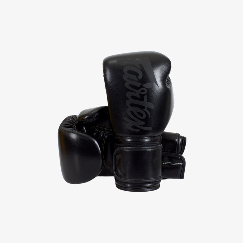 Fairtex Boxing Gloves - Super Black