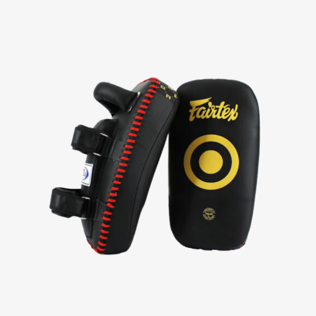 Fairtex Thai Pads - Black/Gold