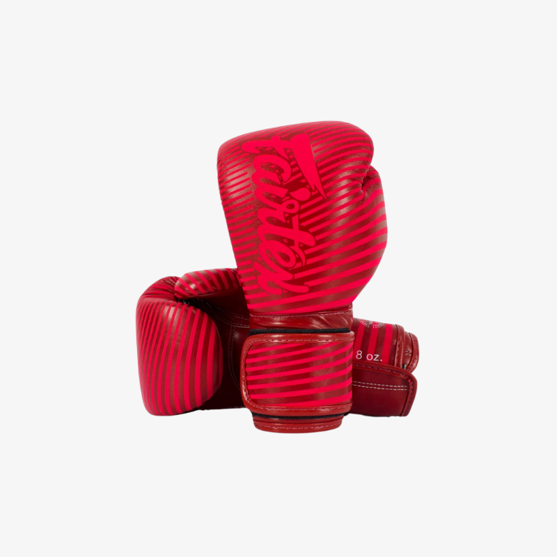 Fairtex Boxing Gloves - Red Minimalist