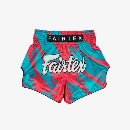 Fairtex Muay Thai Shorts - Street King - Pink/Blue