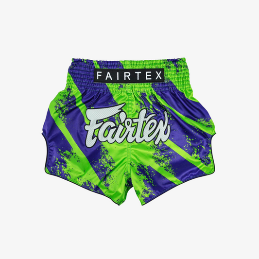 Fairtex Muay Thai Shorts - Street King - Green Blue