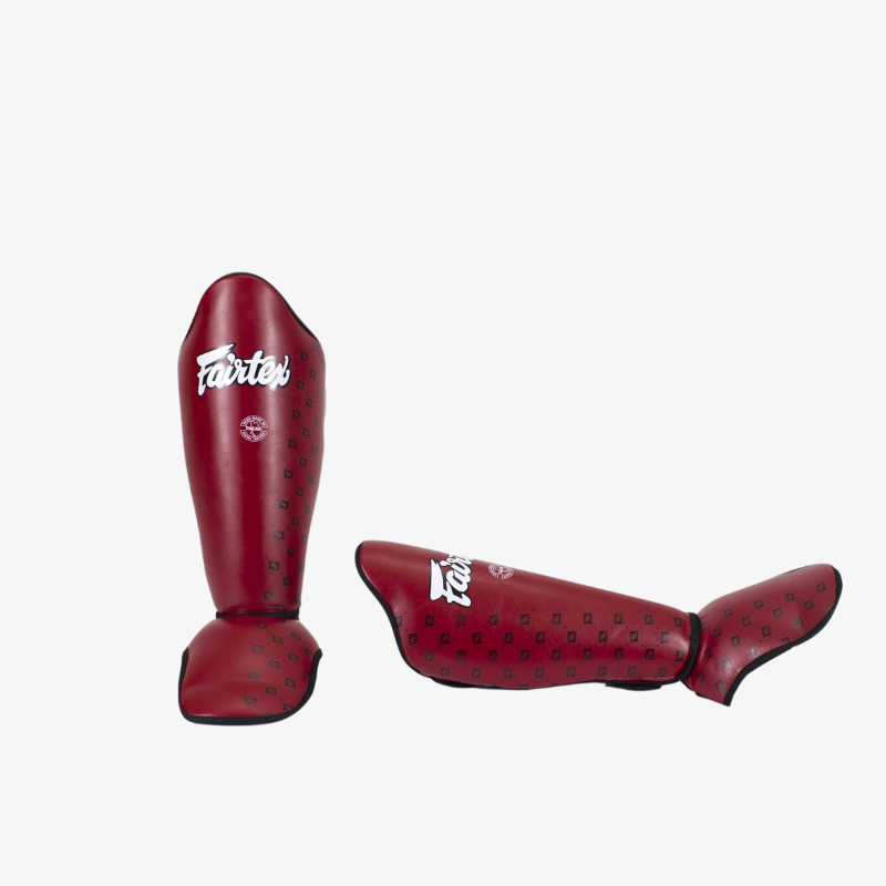 Fairtex Shin Guards SP5 - Red