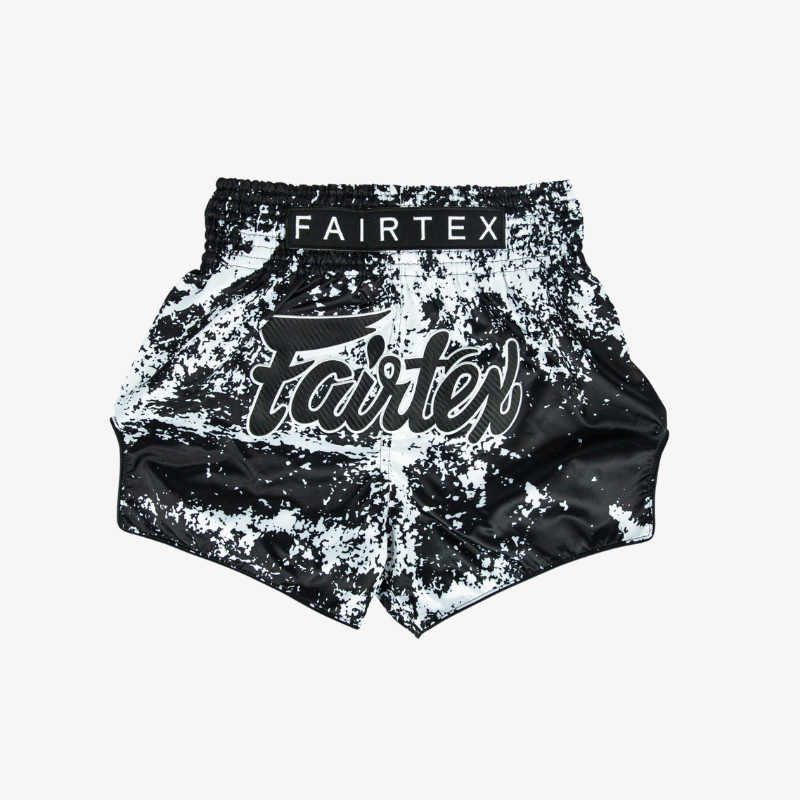 Fairtex Muay Thai Shorts - Black Marble