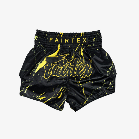 Fairtex Muay Thai Shorts - Grunge - Black