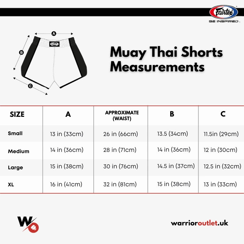 Fairtex Muay Thai Shorts - Heart of Gold