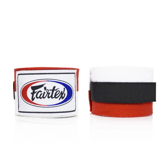Fairtex Hand Wraps HW2 Red/White