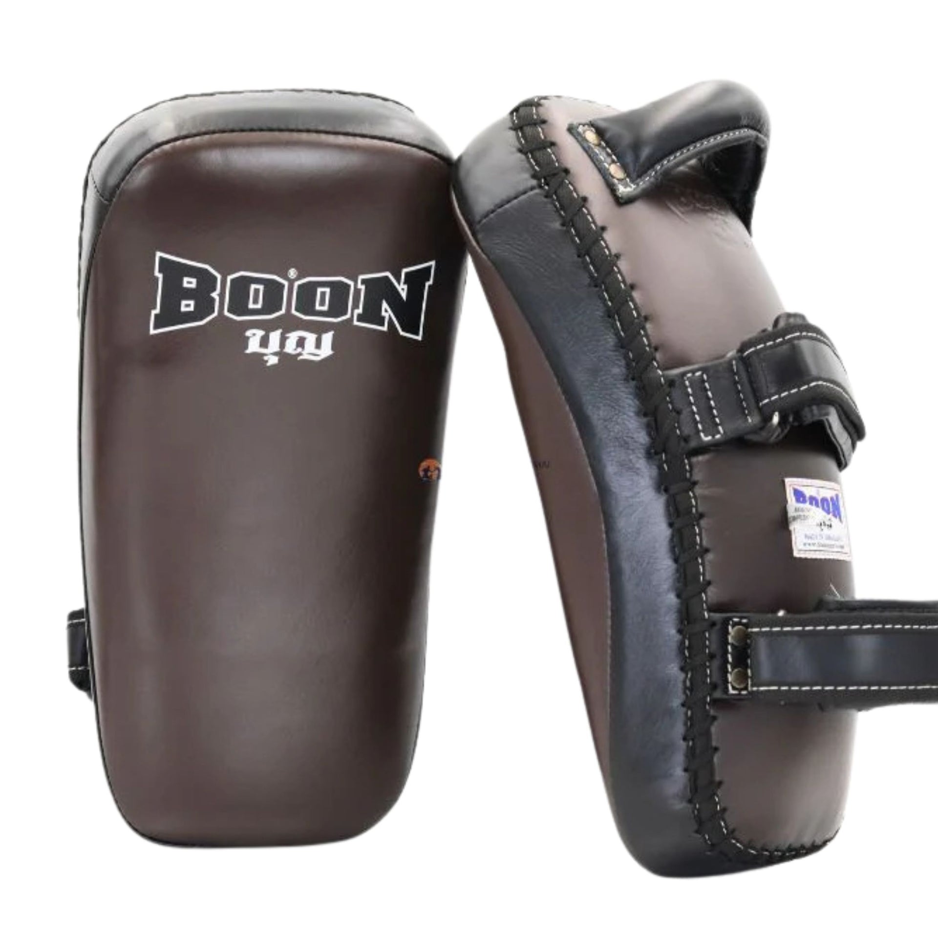 Boon Curved Kick Pads CKPM Brown