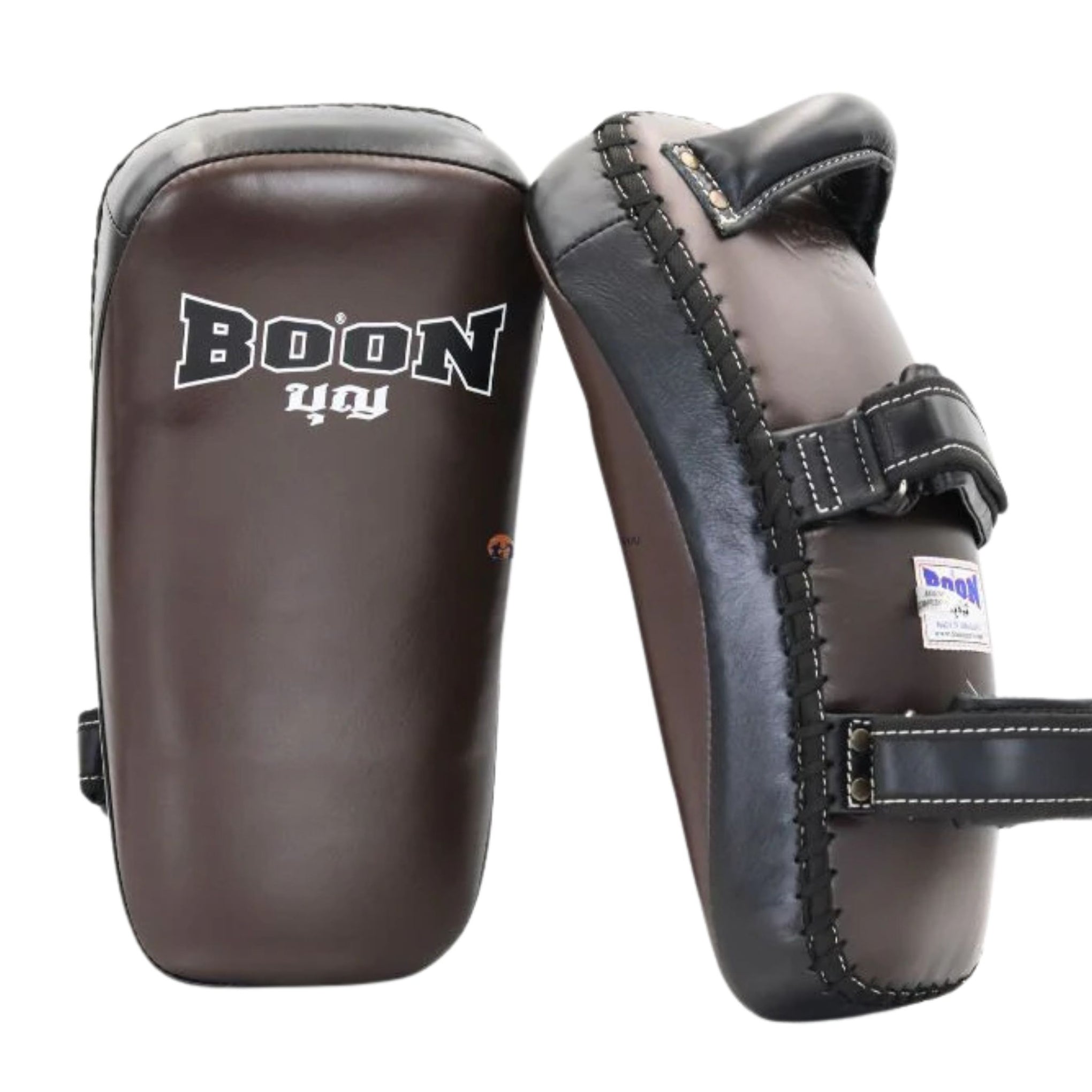 Boon Curved Kick Pads CKPM Brown